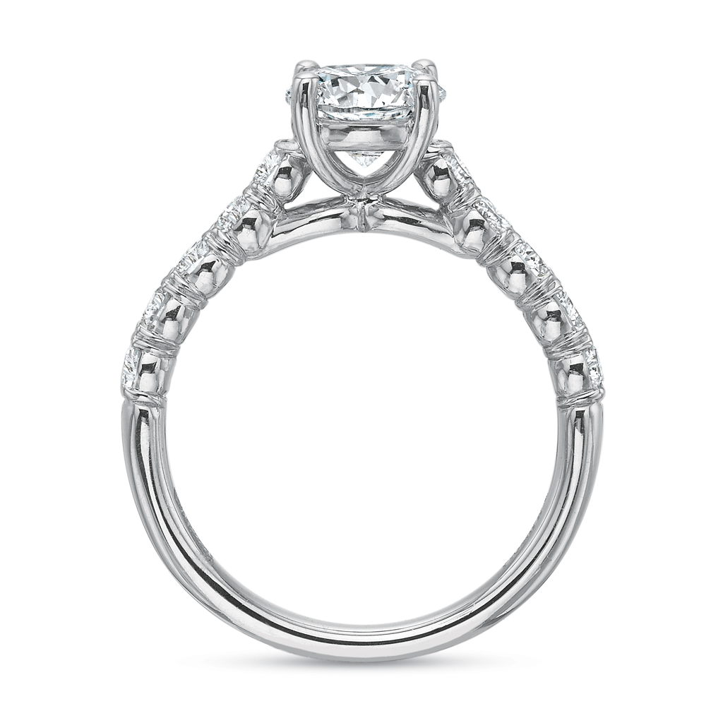 Buy the Diamond Prong Engagement Ring in Platinum at our Online Store ...