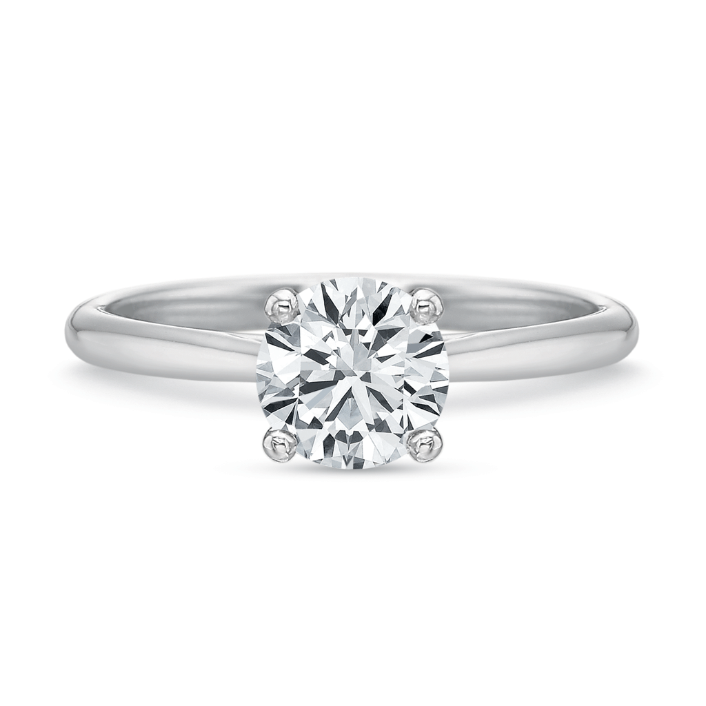 Classic Solitaire Diamond Engagement Ring
