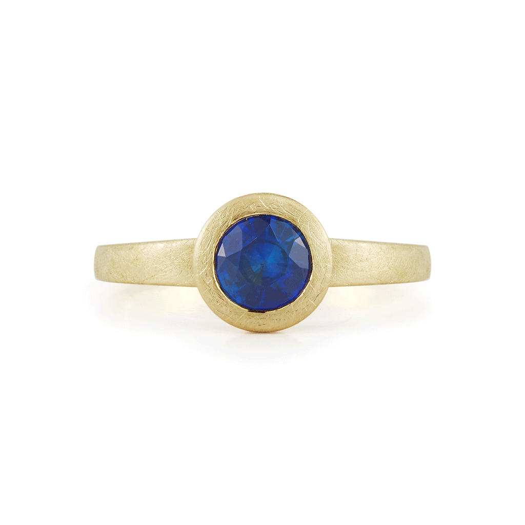 Vintage and Antique Style Oval Ceylon Natural Sapphire and Diamond Ring in  Platinum (GR-5416)